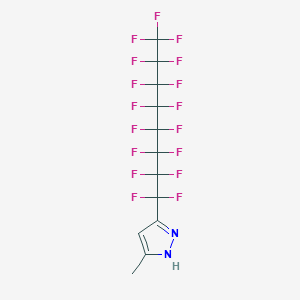 5-Methyl-3-(perfluorooctyl)pyrazoleͼƬ