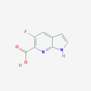 5-fluoro-1H-pyrrolo[2,3-b]pyridine-6-carboxylicacidͼƬ