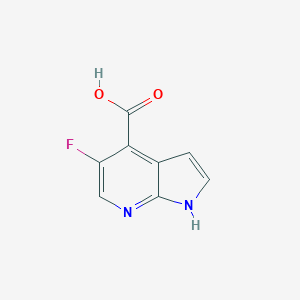 5-fluoro-1H-pyrrolo[2,3-b]pyridine-4-carboxylicacidͼƬ