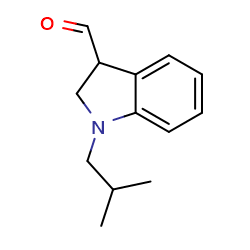 1-(2-methylpropyl)-2,3-dihydro-1H-indole-3-carbaldehydeͼƬ