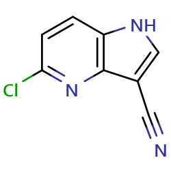 5-chloro-1H-pyrrolo[3,2-b]pyridine-3-carbonitrileͼƬ