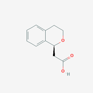 2-[(1S)-3,4-dihydro-1H-2-benzopyran-1-yl]aceticacidͼƬ