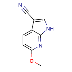 6-methoxy-1H-pyrrolo[2,3-b]pyridine-3-carbonitrileͼƬ