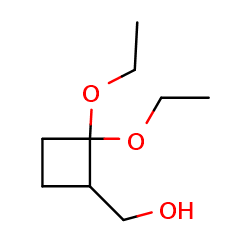 (2,2-diethoxycyclobutyl)methanolͼƬ