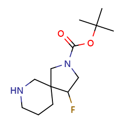 tert-butyl4-fluoro-2,7-diazaspiro[4,5]decane-2-carboxylateͼƬ