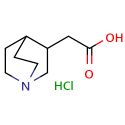 2-{1-Azabicyclo[2,2,2]octan-3-yl}aceticacidhydrochlorideͼƬ