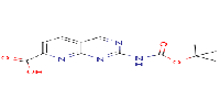 2-(tert-butoxycarbonylamino)pyrido[2,3-d]pyrimidine-7-carboxylicacidͼƬ