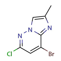 8-bromo-6-chloro-2-methylimidazo[1,2-b]pyridazineͼƬ