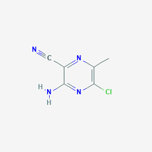 3-amino-5-chloro-6-methylpyrazine-2-carbonitrileͼƬ