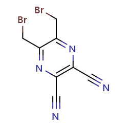 bis(bromomethyl)pyrazine-2,3-dicarbonitrileͼƬ