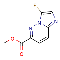 methyl3-fluoroimidazo[1,2-b]pyridazine-6-carboxylateͼƬ