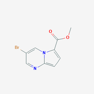 methyl3-bromopyrrolo[1,2-a]pyrimidine-6-carboxylateͼƬ