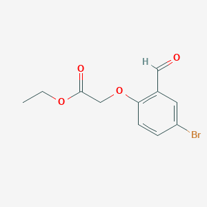 Ethyl 2-(4-bromo-2-formylphenoxy)acetateͼƬ