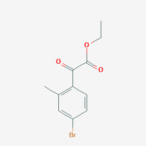 Ethyl 4-bromo-2-methylbenzoylformateͼƬ