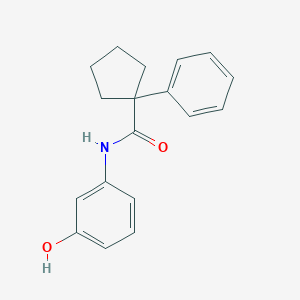 N-(3-hydroxyphenyl)(phenylcyclopentyl)formamideͼƬ