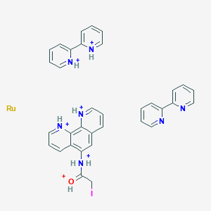 [Ru(bpy)2(5-iodoacetamido-1,10-phenanthroline)](PF6)2ͼƬ