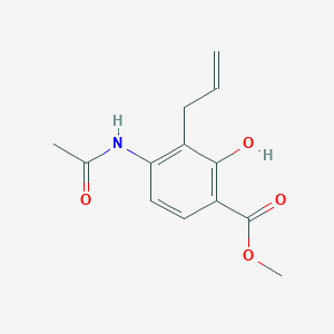 Methyl 4-Acetamido-3-allyl-2-hydroxybenzoateͼƬ