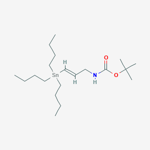 tert-Butyl N-[(E)-3-Tributylstannylallyl]carbamateͼƬ