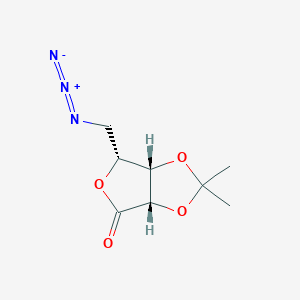 5-Azido-5-deoxy-2,3-O-isopropylidene-D-lyxono-1,4-lactoneͼƬ