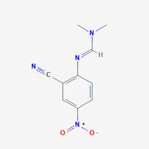 N'-(2-Cyano-4-nitrophenyl)-N,N-dimethyliminoform AmideͼƬ