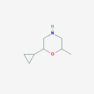 2-cyclopropyl-6-methylmorpholineͼƬ