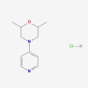 2,6-Dimethyl-4-(pyridin-4-yl)morpholine HydrochlorideͼƬ