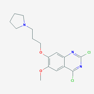 2,4-Dichloro-6-methoxy-7-(3-(pyrrolidin-1-yl)propoxy)quinazolineͼƬ