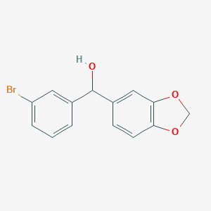 3-Bromo-3',4'-(methylenedioxy)benzhydrolͼƬ