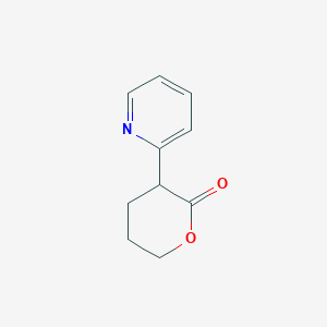 3-(Pyridin-2-yl)tetrahydro-2H-pyran-2-oneͼƬ