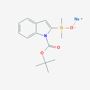 Sodium(N-(Boc)-2-indolyl)dimethylsilanolateͼƬ