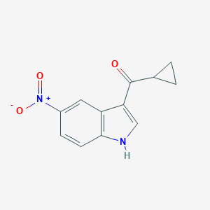 3-Cyclopropanecarbonyl-5-nitro-1H-indoleͼƬ