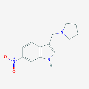 6-NITRO-3-(PYRROLIDIN-1-YLMETHYL)-1H-INDOLEͼƬ