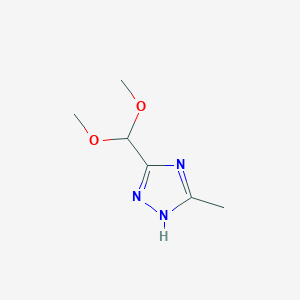 3-Dimethoxymethyl-5-methyl-1H-[1,2,4]triazoleͼƬ