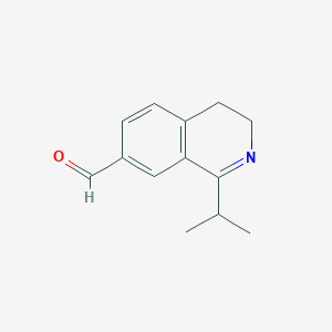 3,4-DIHYDRO-1-ISOPROPYLISOQUINOLINE-7-CARBALDEHYDEͼƬ