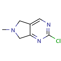 2-chloro-6-methyl-5H,6H,7H-pyrrolo[3,4-d]pyrimidineͼƬ