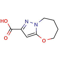 5H,6H,7H,8H-pyrazolo[3,2-b][1,3]oxazepine-2-carboxylicacidͼƬ