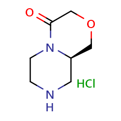 (9aR)-octahydropiperazino[2,1-c]morpholin-4-onehydrochlorideͼƬ