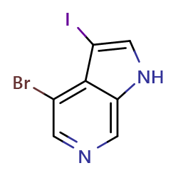 4-bromo-3-iodo-1H-pyrrolo[2,3-c]pyridineͼƬ