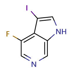 4-fluoro-3-iodo-1H-pyrrolo[2,3-c]pyridineͼƬ