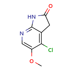 4-chloro-5-methoxy-1H,2H,3H-pyrrolo[2,3-b]pyridin-2-oneͼƬ