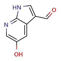 5-hydroxy-1H-pyrrolo[2,3-b]pyridine-3-carbaldehydeͼƬ