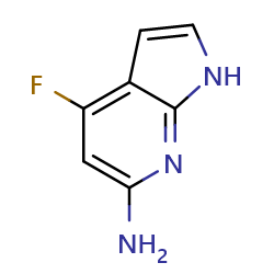 4-fluoro-1H-pyrrolo[2,3-b]pyridin-6-amineͼƬ