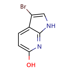 3-bromo-1H-pyrrolo[2,3-b]pyridin-6-olͼƬ