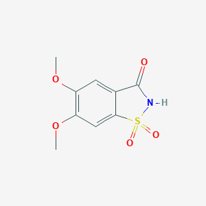 5,6-Dimethoxy-2,3-dihydro-1,2-benzothiazole-1,1,3-trioneͼƬ