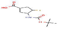 3-{[(tert-butoxy)carbonyl]amino}-4-fluorocyclopentane-1-carboxylicacidͼƬ