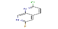 2-chloro-6-fluoro-1,7-naphthyridineͼƬ