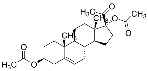 17alpha-Hydroxypregnenolone 3,17-DiacetateͼƬ