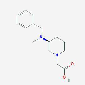 [(S)-3-(Benzyl-methyl-amino)-piperidin-1-yl]-acetic acidͼƬ