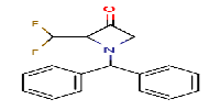 1-benzhydryl-2-(difluoromethyl)azetidin-3-oneͼƬ