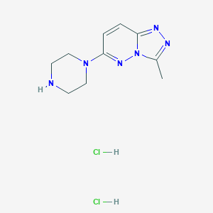 1-{3-methyl-[1,2,4]triazolo[4,3-b]pyridazin-6-yl}piperazine dihydrochlorideͼƬ